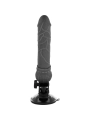 Realistischer Vibrator mit Fernbedienbares Schwarz 19.5 cm -O- 4 cm von Basecock