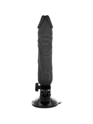 Realistischer Vibrator mit Fernbedienbares Schwarz 20 cm -O- 4 cm von Basecock