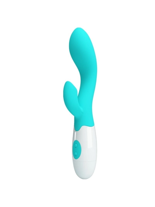 Helliger G-Spot-Vibrator, Aquagrün von Pretty Love Flirtation