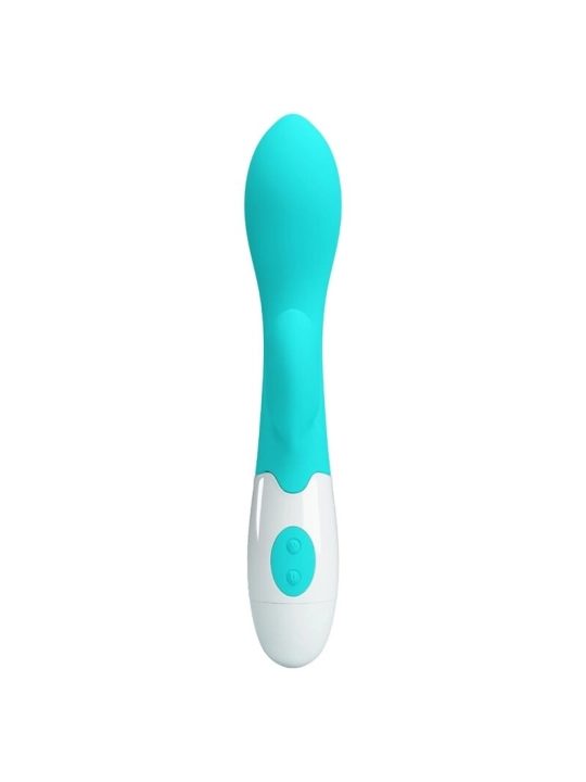 Helliger G-Spot-Vibrator, Aquagrün von Pretty Love Flirtation