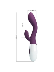 Helliger G-Spot-Vibrator Lila von Pretty Love Flirtation