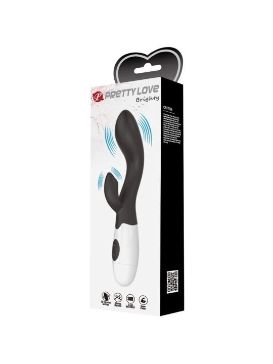 Brighty G-Spot Vibrator Schwarz von Pretty Love Flirtation