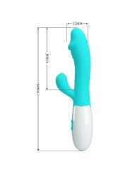 Snappy G-Spot Vibrator Aquagrün von Pretty Love Flirtation