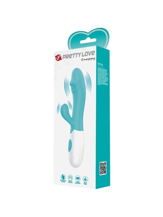 Snappy G-Spot Vibrator Aquagrün von Pretty Love Flirtation