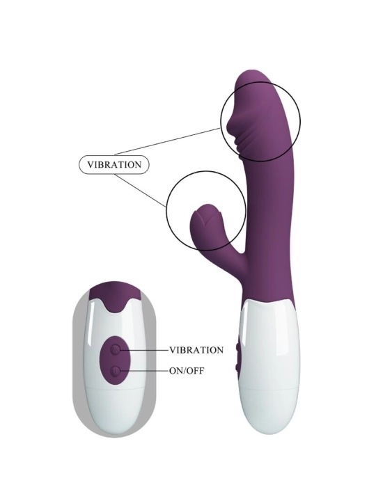 Snappy G-Spot Vibrator Lila von Pretty Love Flirtation