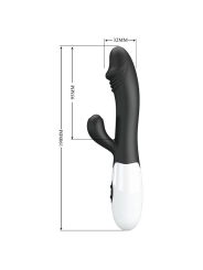 Snappy G-Spot Vibrator Schwarz von Pretty Love Flirtation