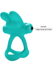 Dante Green Rabbit Vibratorring von Pretty Love Male