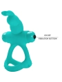 Figgy Green Rabbit Vibratorring von Pretty Love Male