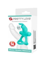 Figgy Green Rabbit Vibratorring von Pretty Love Male