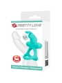 Figgy Green Rabbit Vibratorring von Pretty Love Male