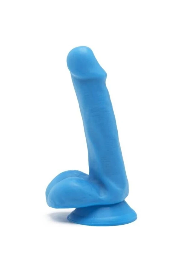 HAppsteuerungy Dicks Dildo 12 cm Bälle Blau von Get Real