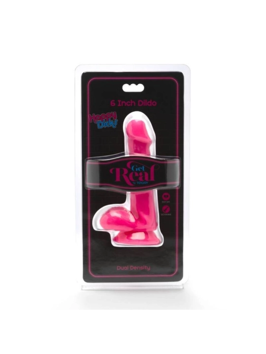 Happy Dicks Dildo 12 cm Blle Rosa von Get Real