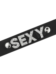 Sexy Veganes Leder-Halsband von Coquette Accessories