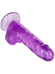 Grösse Königin-Dildo Lila 15.3 cm von Calexotics