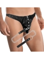 Submission-Tanga mit Metallkette von Darkness Bondage