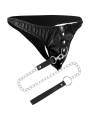 Submission-Tanga mit Metallkette von Darkness Bondage