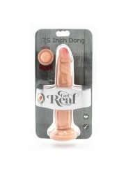 Dual Density Dildo 19 cm Beige von Get Real