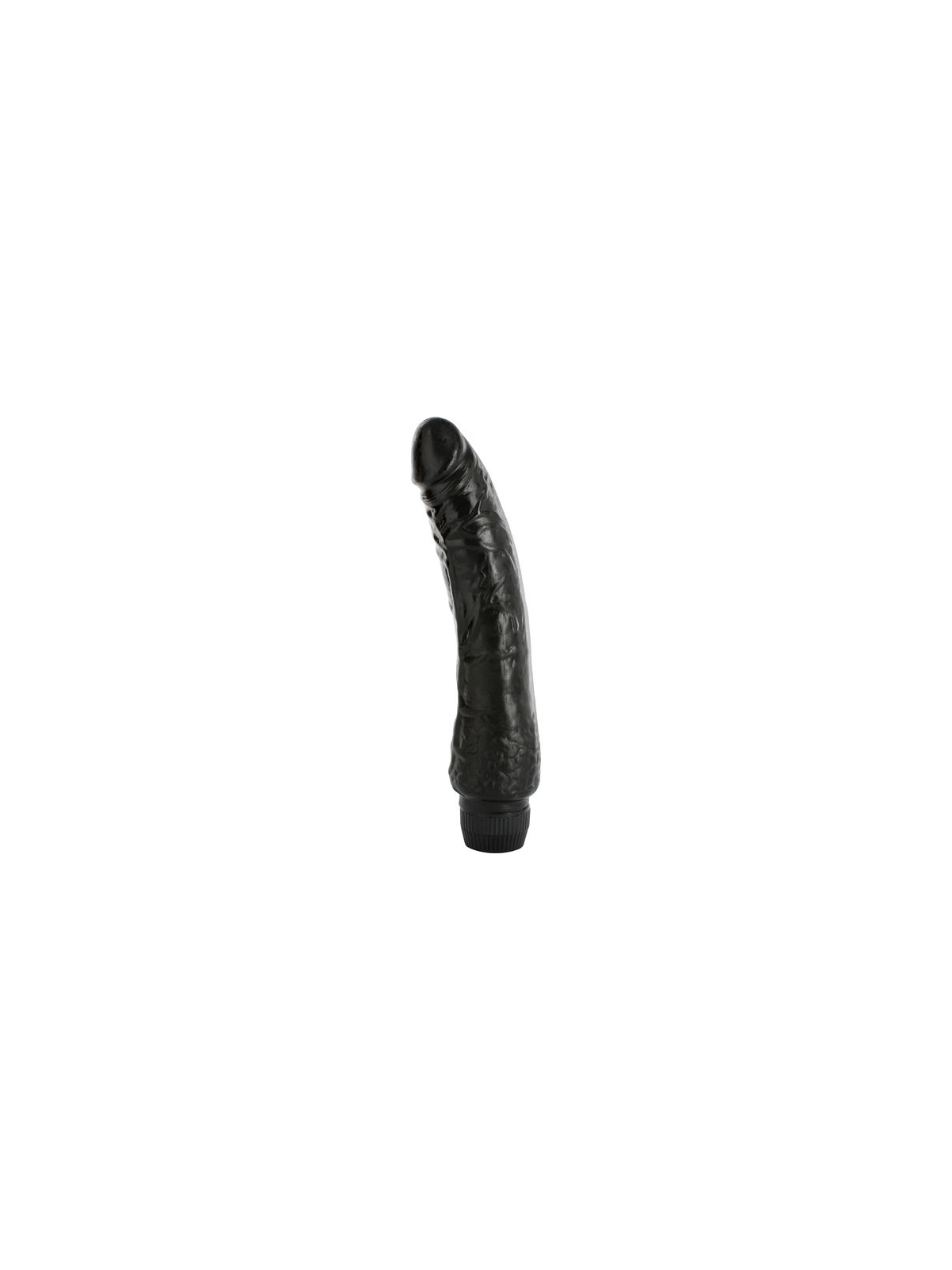 Black Jelly Vibrator 20 cm von Seven Creations