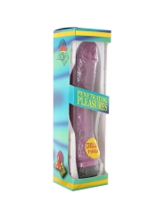 Jelly Vibrator Lavendel 21.5 cm von Seven Creations