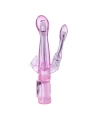 Flexibler Vibrator mit Analstimulator von Baile Vibrators