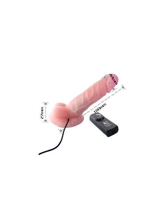 Realistischer Penisrotator Cibersking Loveclone von Baile Vibrators