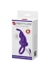 Vibratorring I Kaninchen für Lila Penis von Pretty Love Male