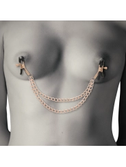 Fantasy-Nippelclips aus Metall mit Kette von Coquette Fantasy