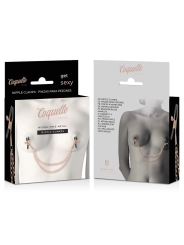 Fantasy-Nippelclips aus Metall mit Kette von Coquette Fantasy