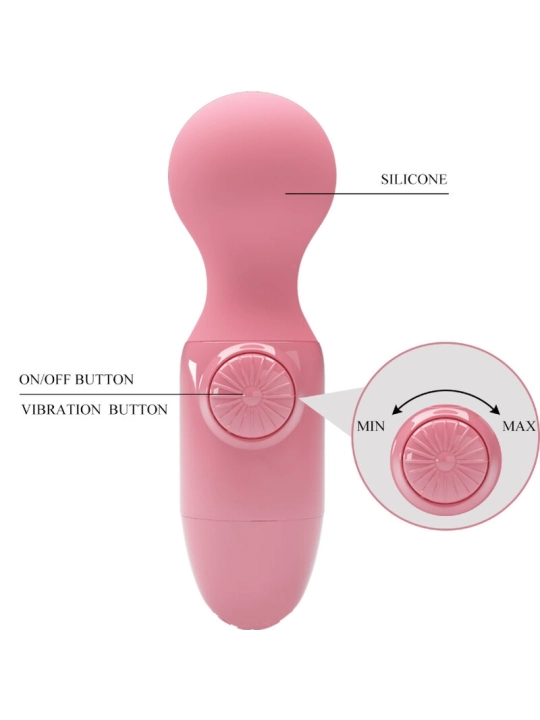 Rosa Mini-Persönliches Massager von Pretty Love