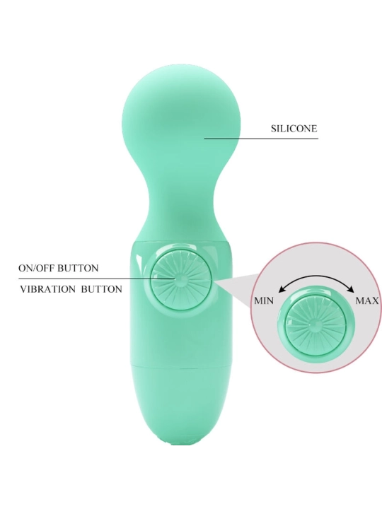 Grünes Mini-Persönliches Massager von Pretty Love