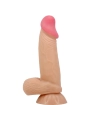 PRETTY LOVE - SLIDING SKIN SERIES REALISTISCHER DILDO MIT SLIDING SKIN SAUGNAPF 19,4 CM