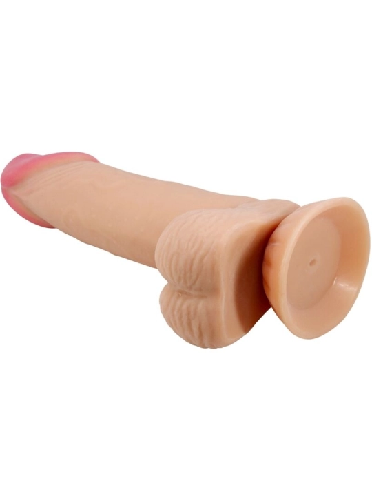 PRETTY LOVE - SLIDING SKIN SERIES REALISTISCHER DILDO MIT SLIDING SKIN SAUGNAPF 19,4 CM