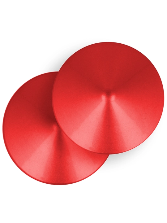 Red Circle Nipple Cover von Ohmama Fetish