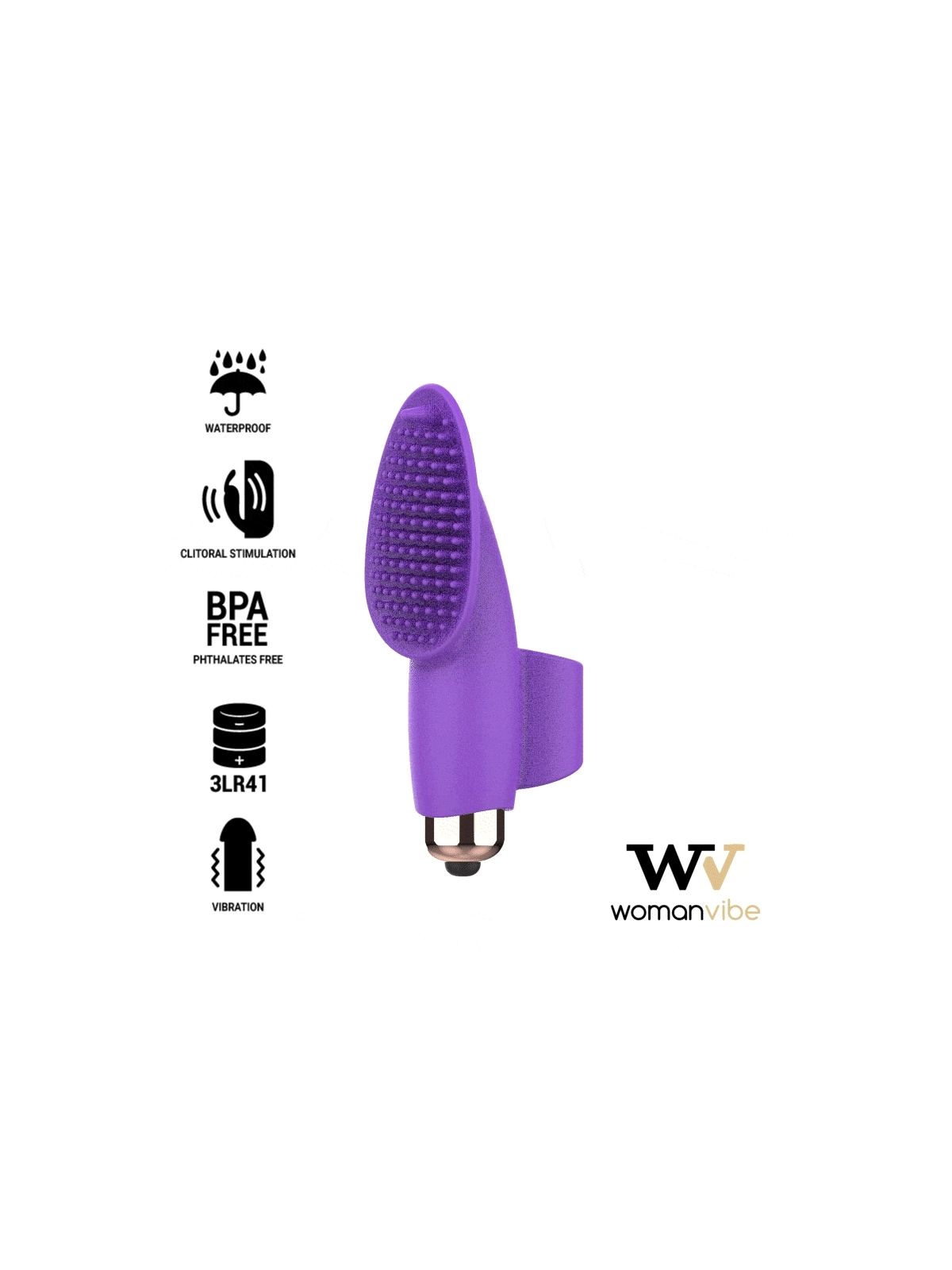 Frau Aisha Silicone Stimulator Finger von Womanvibe