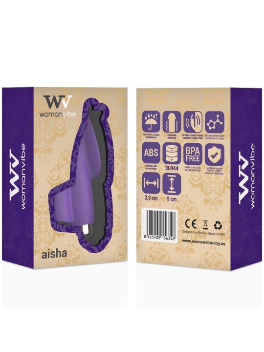 Frau Aisha Silicone Stimulator Finger von Womanvibe