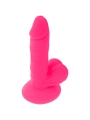 Flexibler Vibrierender Dildo Rosa 17 cm -O- 3.3 cm von Diversia