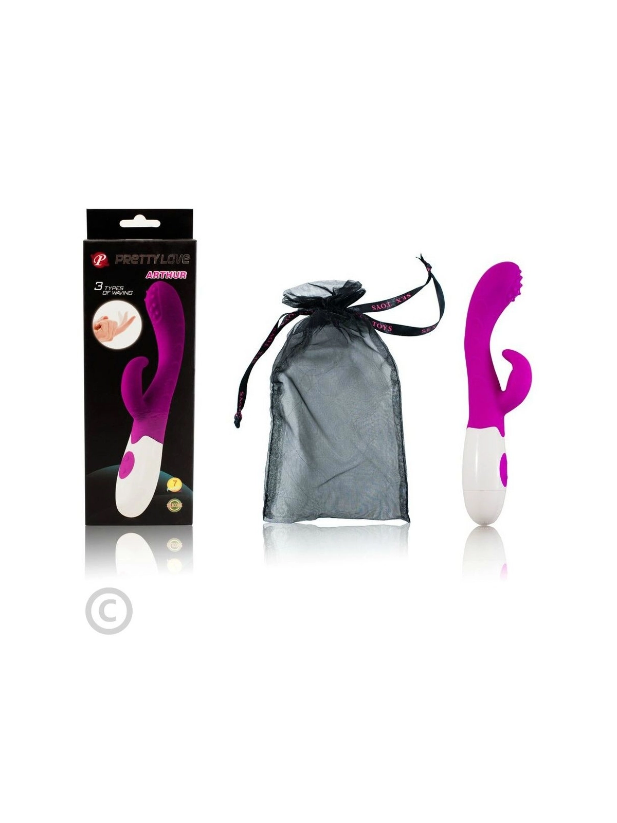 Flirtation Arthur Vibrator von Pretty Love Flirtation