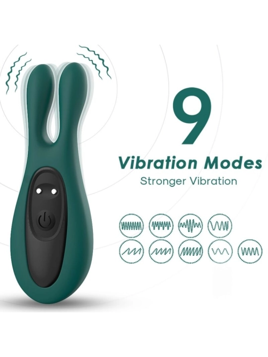 Stimulator & Vibrator Kaninchen Grün von Armony Stimulators