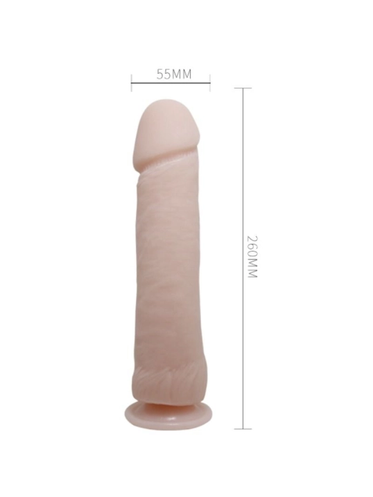 Gross Penis Realistisch und Vibrierender Dildo Hautfarben 26 Cm von Baile Vibrators