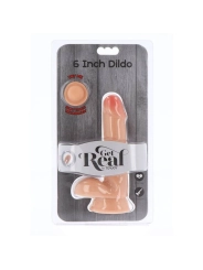 Dual Density Dildo 17 cm Eierhaut von Get Real