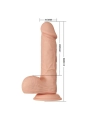 Schöne Begegnung Bahamut Flexibler Realistischer Dildo 21.8 cm Natürlich von Baile Dildos