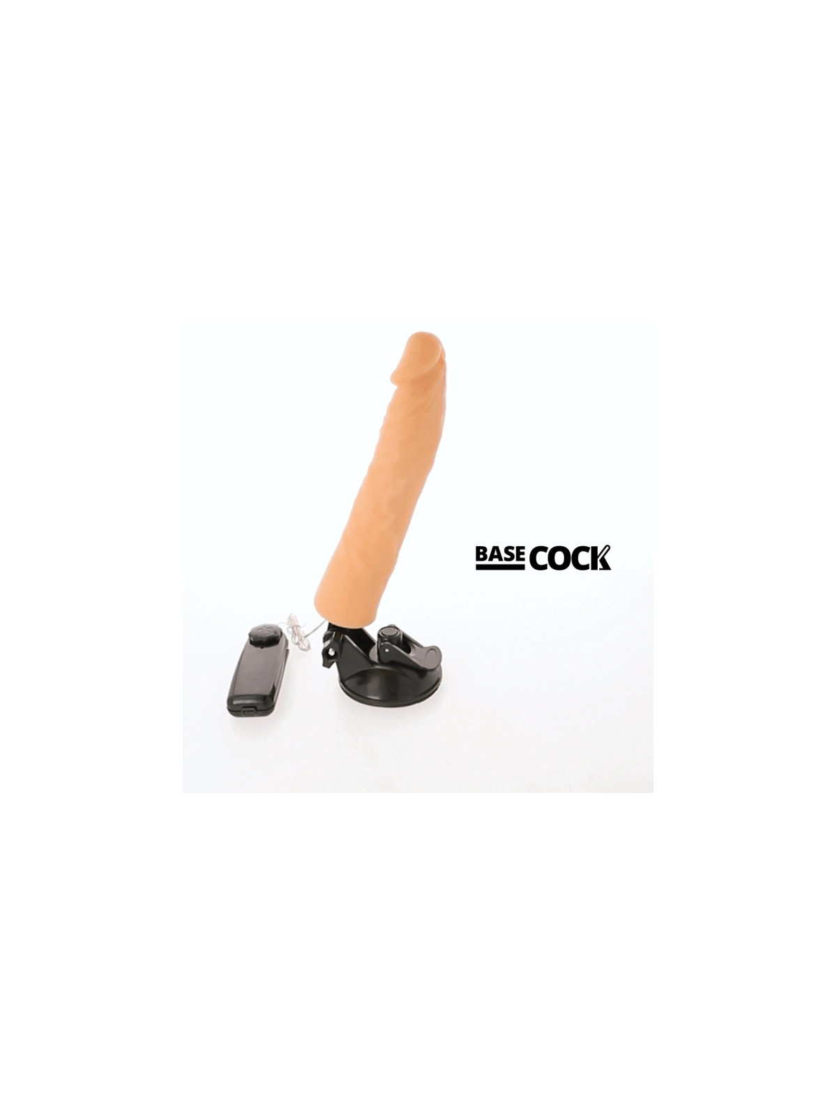 Realistischer Vibrator mit Fernbedienbares Natürlicher 21 cm -O- 4 cm von Basecock