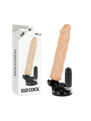 Realistischer Vibrator mit Fernbedienbares Natürlicher 21 cm -O- 4 cm von Basecock