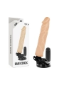 Realistischer Vibrator mit Fernbedienbares Natürlicher 21 cm -O- 4 cm von Basecock