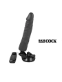 Realistischer Vibrator mit Fernbedienbares Schwarz 21 cm -O- 4 cm von Basecock