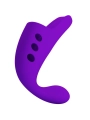 Gorgon Purple Wiederaufladbarer Fingervibrator von Pretty Love Smart