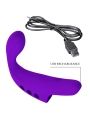 Gorgon Purple Wiederaufladbarer Fingervibrator von Pretty Love Smart