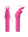 Gerardo Fuschia Rabbit Silikonvibrator von Pretty Love