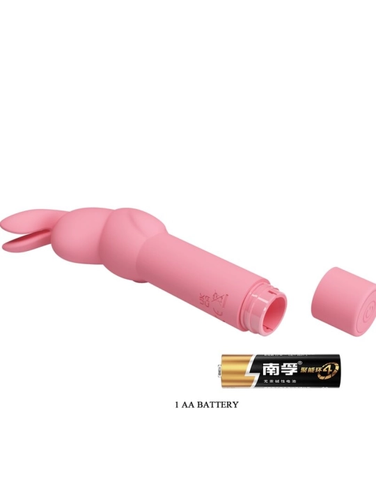 Gerardo Rosa Kaninchen-Vibrator aus Silikon von Pretty Love