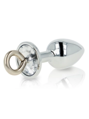 Metall Butt Plug mit Ring von Ohmama Fetish